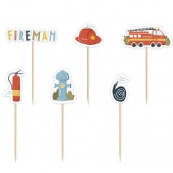 Οδοντογλυφίδες Πυροσβέστης (6 τεμ) Οδοντογλυφίδες Πυροσβέστης (6 τεμ)