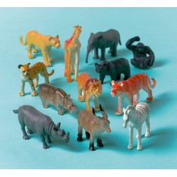 Παιχνίδια μινιατούρες Ζωάκια της Ζούγκλας (12 τεμ) Παιχνίδια μινιατούρες Ζωάκια της Ζούγκλας (12 τεμ)