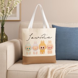 Πάνινη Τσάντα Ώμου - LABUBU Πάνινη Τσάντα Ώμου - LABUBU