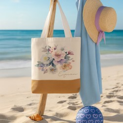 Πάνινη Τσάντα Ώμου - Λουλούδια Πάνινη Τσάντα Ώμου - Λουλούδια