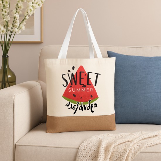 Πάνινη Τσάντα Ώμου - Sweet Summer Πάνινη Τσάντα Ώμου - Sweet Summer