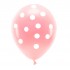 Παστέλ μπαλόνια Ροζ Πουά (6 τεμ)
