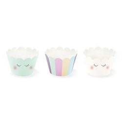 Περιτύλιγμα για cupcake Rainbow Unicorn (6 τεμ) Περιτύλιγμα για cupcake Rainbow Unicorn (6 τεμ)