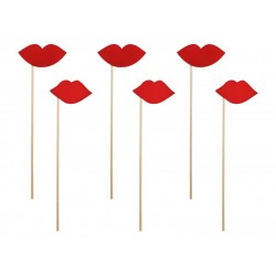 Photobooth Props Χείλη (6 τεμ) Photobooth Props Χείλη (6 τεμ)