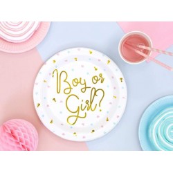 Πιάτα για Gender Reveal "Boy or Girl" (6 τεμ) Πιάτα για Gender Reveal "Boy or Girl" (6 τεμ)