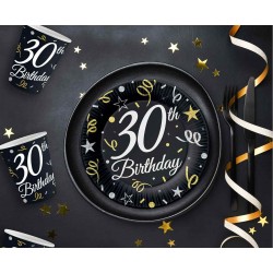Πιάτα γλυκού 30th Birthday (6 τεμ) Πιάτα γλυκού 30th Birthday (6 τεμ)