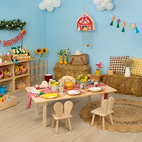 Πιάτα γλυκού Ζωάκια της Φάρμας 3D (6 τεμ)