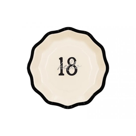 Πιάτα "Hello 18" (6 τεμ)