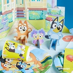 Χάρτινα Πιάτα Πάρτυ - Bluey (8 Τεμ)