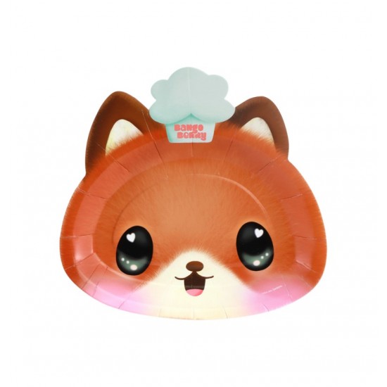 Πιάτα Πάρτυ Αλεπού - Bangoberry (8 τεμ)