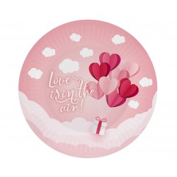 Πιάτα πάρτυ Love is in the air (6 τεμ) Πιάτα πάρτυ Love is in the air (6 τεμ)
