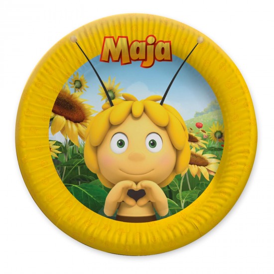 Πιάτα πάρτυ Μάγια η Μέλισσα (10 τεμ)