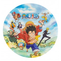 Πιάτα πάρτυ One Piece (8 τεμ) Πιάτα πάρτυ One Piece (8 τεμ)