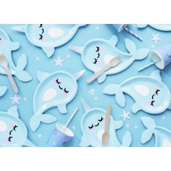 Πιάτα πάρτυ Θαλάσσιος Μονόκερος Narwhal (6 τεμ) Πιάτα πάρτυ Θαλάσσιος Μονόκερος Narwhal (6 τεμ)