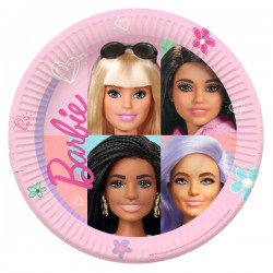 Πιάτα πάρτυ Barbie Sweet Life (8 τεμ) Πιάτα πάρτυ Barbie Sweet Life (8 τεμ)