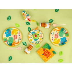 Πιάτα φαγητού Dino Party (8 τεμ) Πιάτα φαγητού Dino Party (8 τεμ)