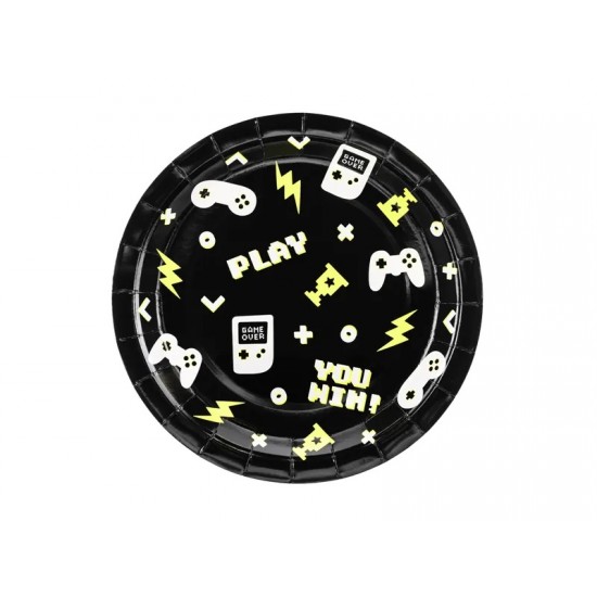 Πιάτα φαγητού Gamer (6 τεμ)