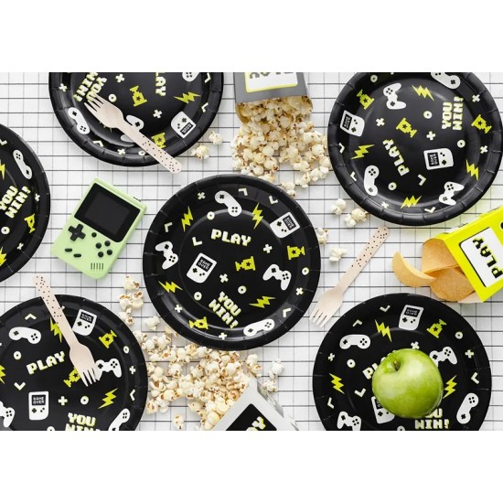 Πιάτα φαγητού Gamer (6 τεμ)