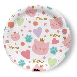 Πιάτα φαγητού Γατούλα Πριγκίπισσα (8 τεμ) Πιάτα φαγητού Γατούλα Πριγκίπισσα (8 τεμ)