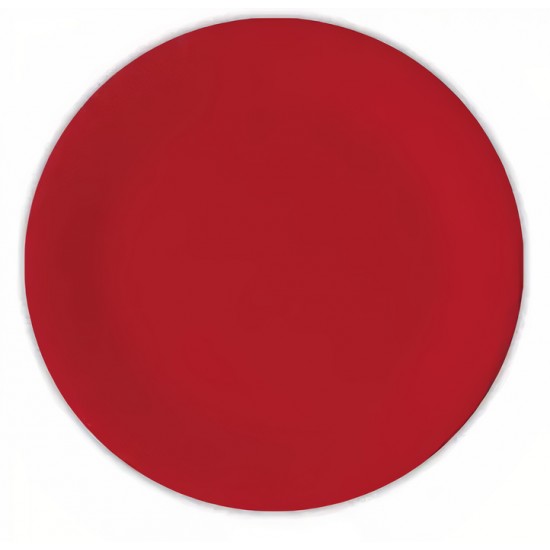 Πιάτα φαγητού Κόκκινα (8 τεμ)