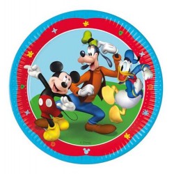 Πιάτα φαγητού Mickey Mouse (8 τεμ)