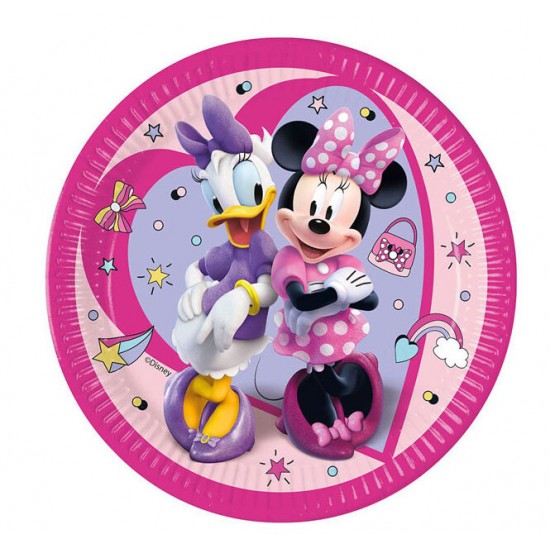Πιάτα φαγητού Minnie Junior (8 τεμ)