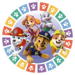 Πιάτα φαγητού Paw Patrol πατουσάκια (8 τεμ) Πιάτα φαγητού Paw Patrol πατουσάκια (8 τεμ)
