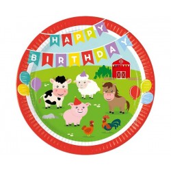 Πιάτα φαγητού Φάρμα (8 τεμ) Πιάτα φαγητού Φάρμα (8 τεμ)