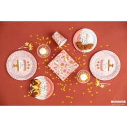 Πιάτα φαγητού Rose Confetti (8 τεμ) Πιάτα φαγητού Rose Confetti (8 τεμ)