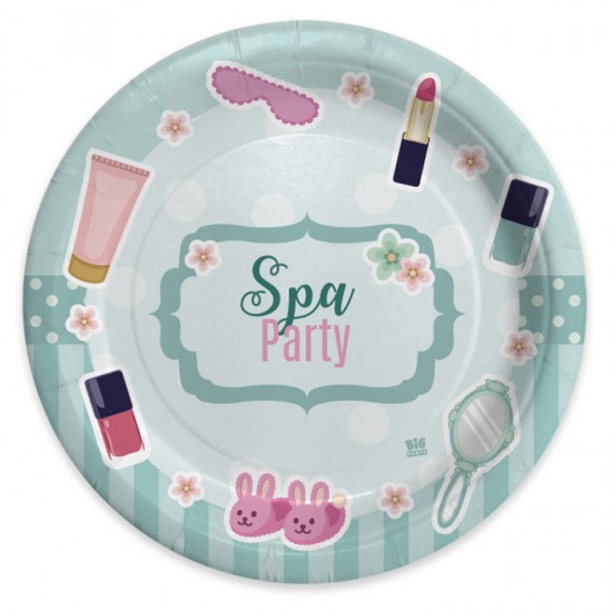 Πιάτα Φαγητού - Spa Party (8 τεμ)
