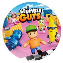 Πιάτα πάρτυ Stumble Guys (8 τεμ) Πιάτα πάρτυ Stumble Guys (8 τεμ)