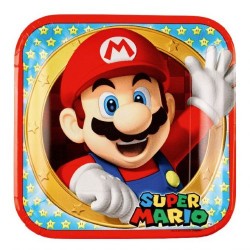 Πιάτα φαγητού Super Mario (8 τεμ) Πιάτα φαγητού Super Mario (8 τεμ)