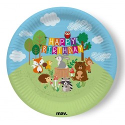 Πιάτα φαγητού Woodland (8 τεμ) Πιάτα φαγητού Woodland (8 τεμ)