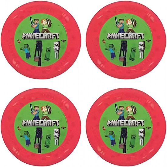 Πιάτα πολλαπλών χρήσεων - Minecraft (4 τεμ) Πιάτα πολλαπλών χρήσεων - Minecraft (4 τεμ)