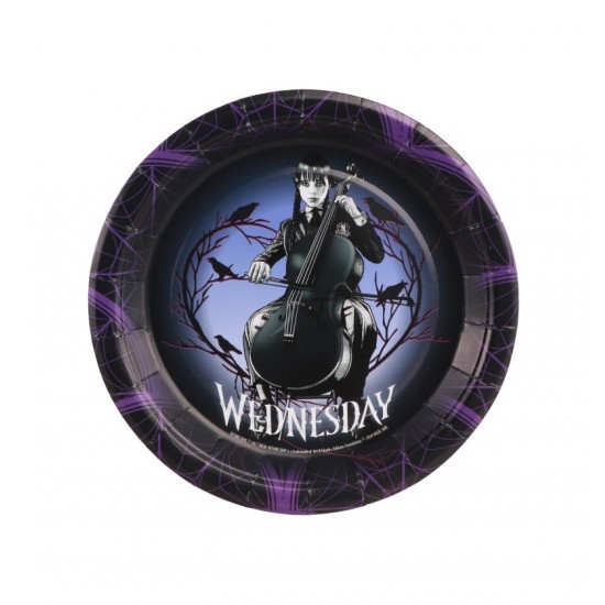 Πιάτα Wednesday Addams-Γλυκού (8 τεμ)