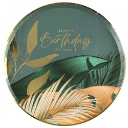 Πιάτα Ζούγκλα " Happy Birthday to you" (10 τεμ) Πιάτα Ζούγκλα " Happy Birthday to you" (10 τεμ)