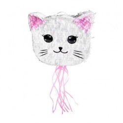 Πινιάτα άσπρη Γατούλα Πινιάτα άσπρη Γατούλα