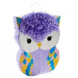 Πινιάτα μοβ Κουκουβάγια