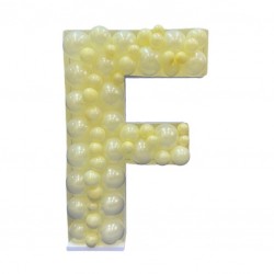 Πλαίσιο μπαλονιών Γράμμα F Πλαίσιο μπαλονιών Γράμμα F