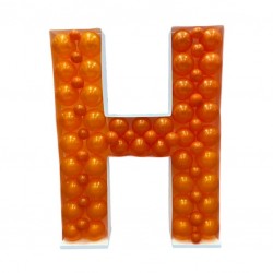 Πλαίσιο μπαλονιών Γράμμα H Πλαίσιο μπαλονιών Γράμμα H