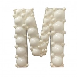 Πλαίσιο μπαλονιών Γράμμα M Πλαίσιο μπαλονιών Γράμμα M