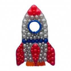 Πλαίσιο μπαλονιών Πύραυλος Πλαίσιο μπαλονιών Πύραυλος