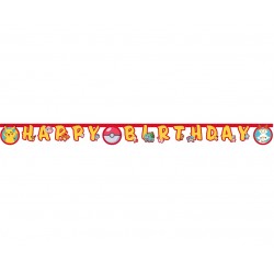 Pokemon Γιρλάντα "Happy Birthday"