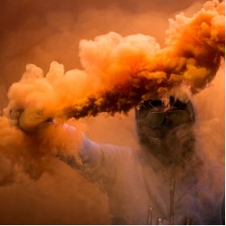 Πορτοκαλί Καπνογόνο