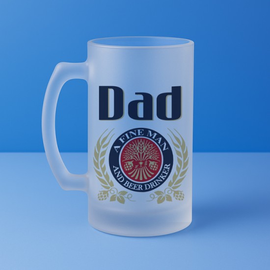 Ποτήρι Μπύρας - A Fine Man And Beer Drinker Ποτήρι Μπύρας - A Fine Man And Beer Drinker