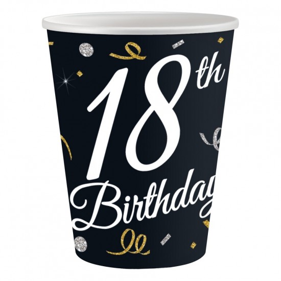 Ποτήρια 18th Birthday (6 τεμ)