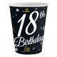 Ποτήρια 18th Birthday (6 τεμ)