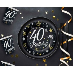 Ποτήρια 40th Birthday (6 τεμ) Ποτήρια 40th Birthday (6 τεμ)