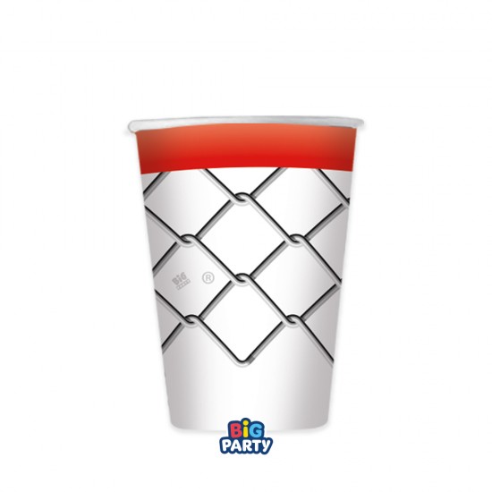 Ποτήρια Χάρτινα - Μπάσκετ (6 τεμ)