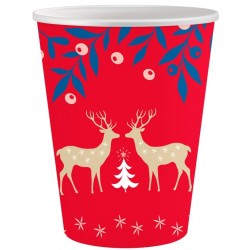 Ποτήρια κόκκινα Let It Snow (6 τεμ) Ποτήρια κόκκινα Let It Snow (6 τεμ)